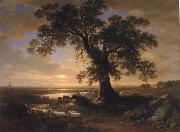 Asher Brown Durand The Solitary oak oil painting picture wholesale